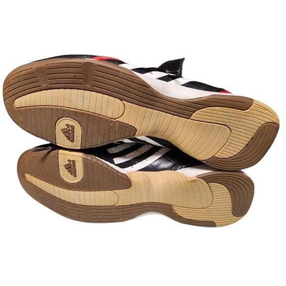 Adidas Predator Powerswerve Shoes Mens 12 Black Red Soccer SPG 753001 Art 048394 - Picture 5 of 7